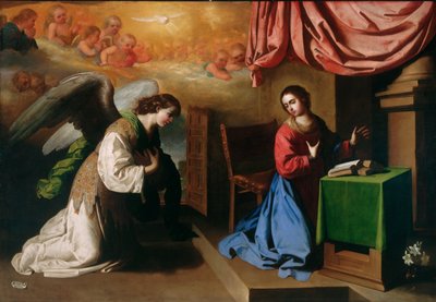 La Anunciación de Francisco de Zurbaran